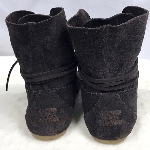 Toms Fold Down Boots 7.5 - Picture 3 of 8
